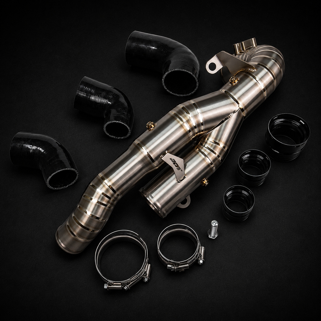 JDY BMW G8X S58 Titanium Charge Pipe