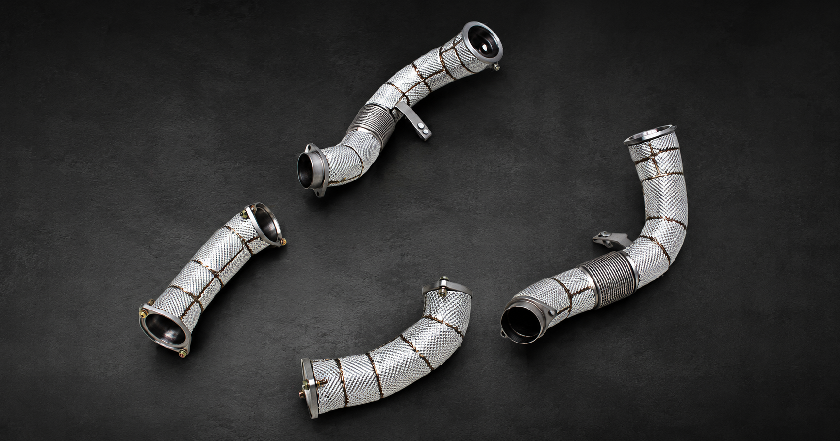 BTS F90 M5 S63 Race-Cat Downpipes & Midpipe Package – SS304
