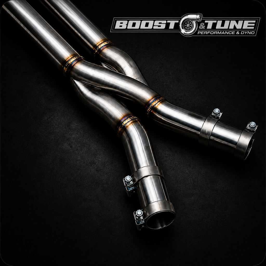 BTS Z-Style Crossover Equal-Length Midpipe – SS304