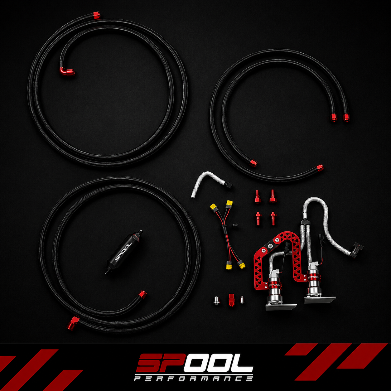 Spool BMW S58 Auxiliary Split Fuel System for Port Injection