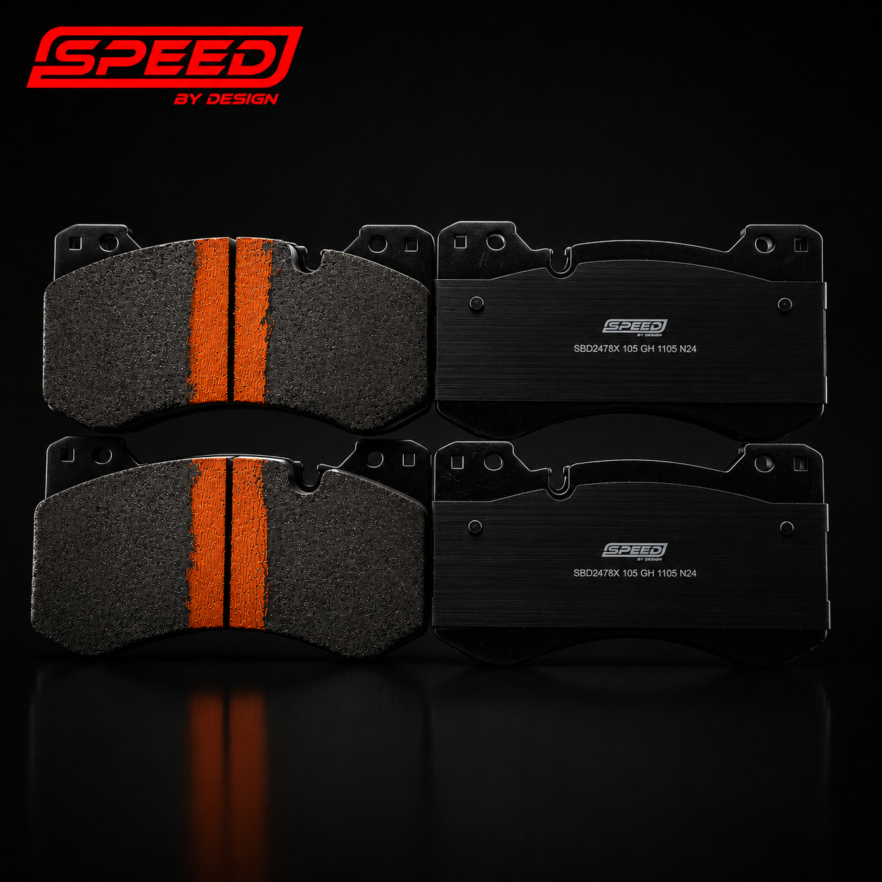 SBD Ceramic Brake Pads – BMW G8X M2/M3/M4 Iron Rotors