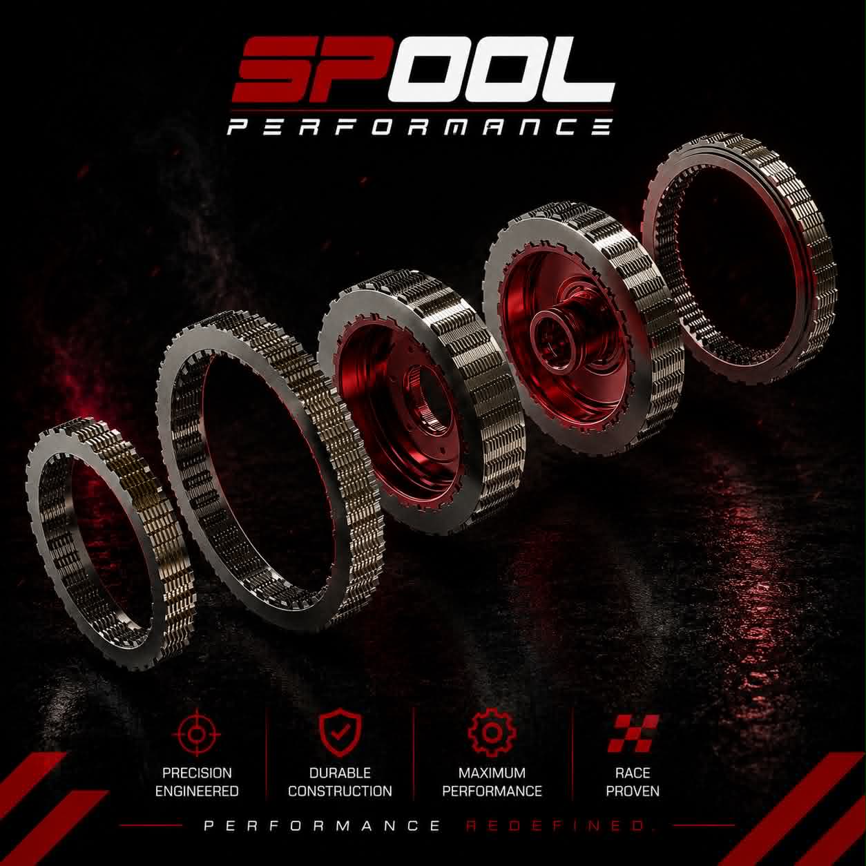 Spool Performance Stage 2 Transmission Kits for 8HP70, 8HP75, and 8HP76