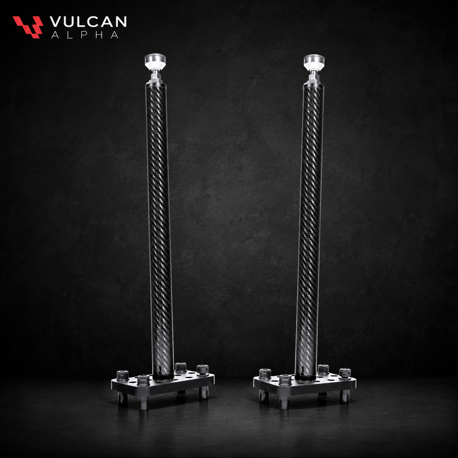 Vulcan Alpha Universal Carbon fiber wing support braces