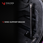 Vulcan Alpha Universal Carbon fiber wing support braces — detail image 3