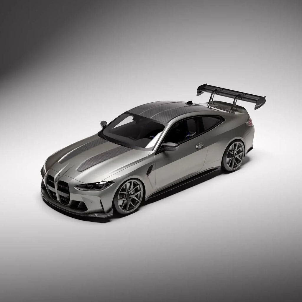 Vulcan Alpha Carbon-Fibre Dual-Element Wing with DRS – BMW G82 M4 - image 2
