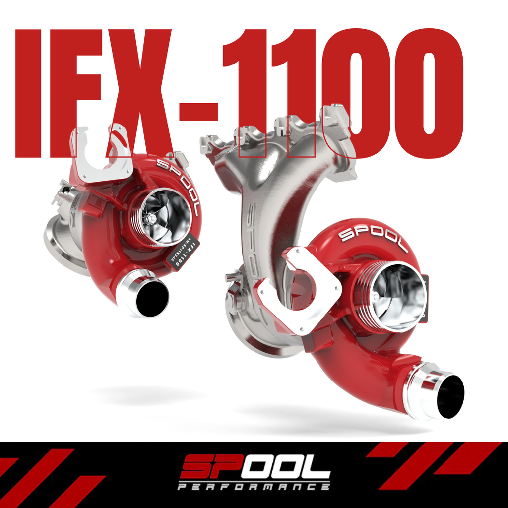 Spool IFX1100 stock-location twin-turbo kit for BMW S58 official gallery image 1