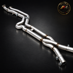BTS Z-Style Crossover Equal-Length Midpipe – SS304 — M Lab by Boost & Tune