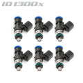 Injector Dynamics ID1300-XDS 34mm 14/14 Injectors – Set of 6 - image 1