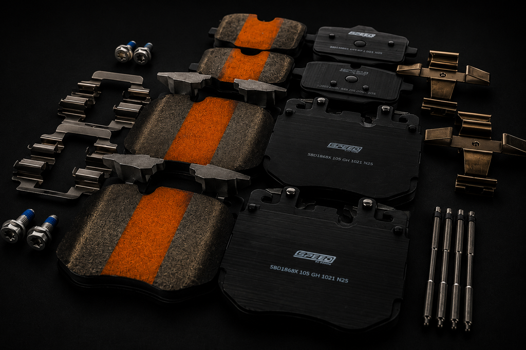 SBD Ceramic Brake Pads – BMW X3M/X4M F97/F98 Iron Rotors