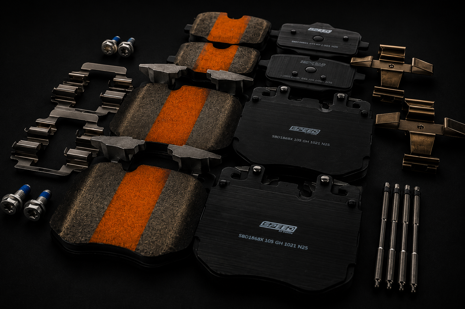 SBD Ceramic Brake Pads – BMW X3M/X4M F97/F98 Iron Rotors