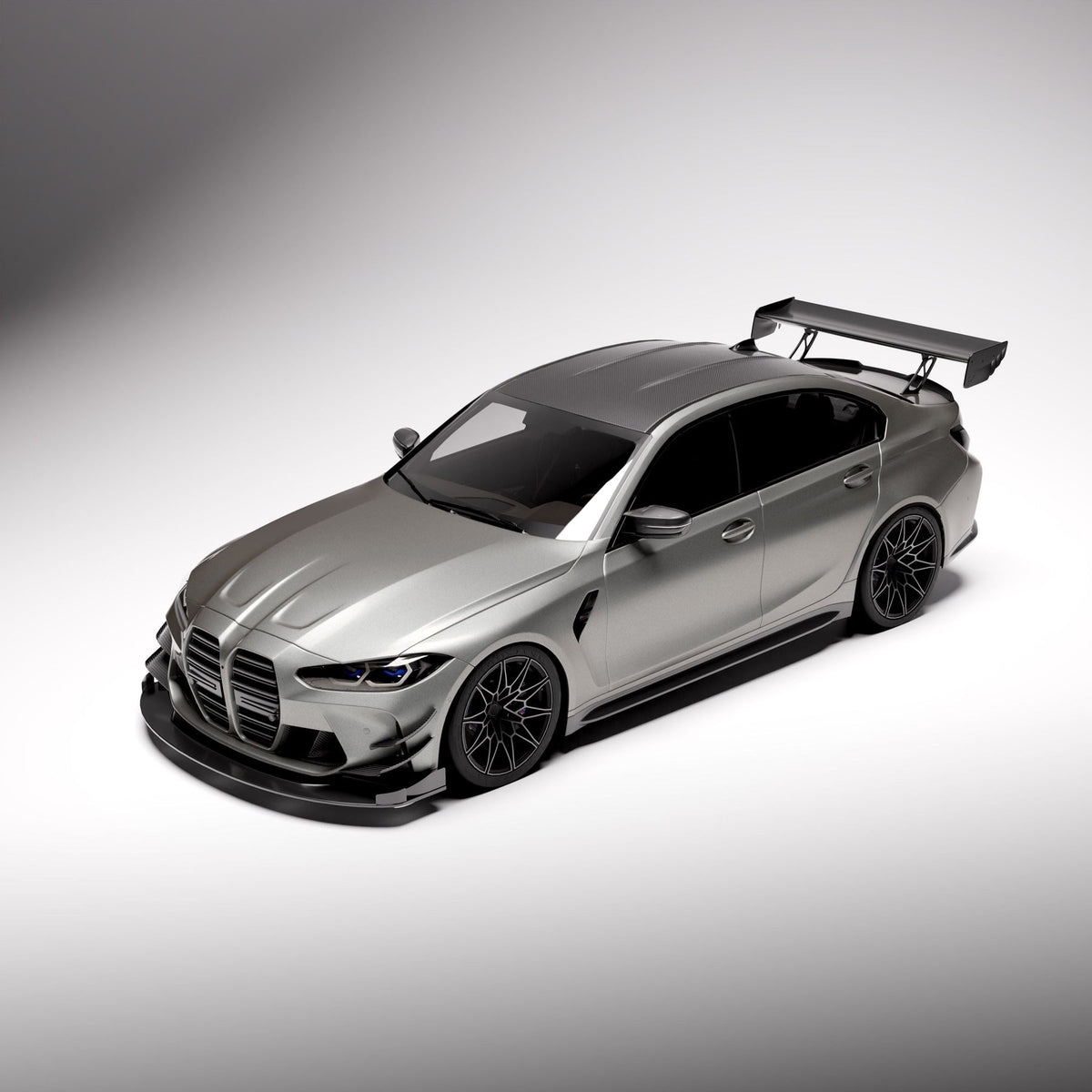Vulcan Alpha Carbon-Fibre Single-Element Wing – BMW G80 M3 - image 2