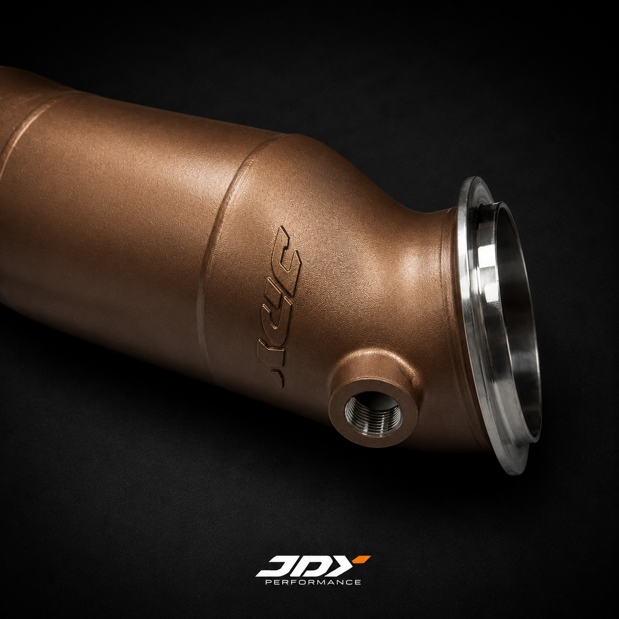 JDY BMW G8X S58 4-Inch Ceramic-Coated Downpipes