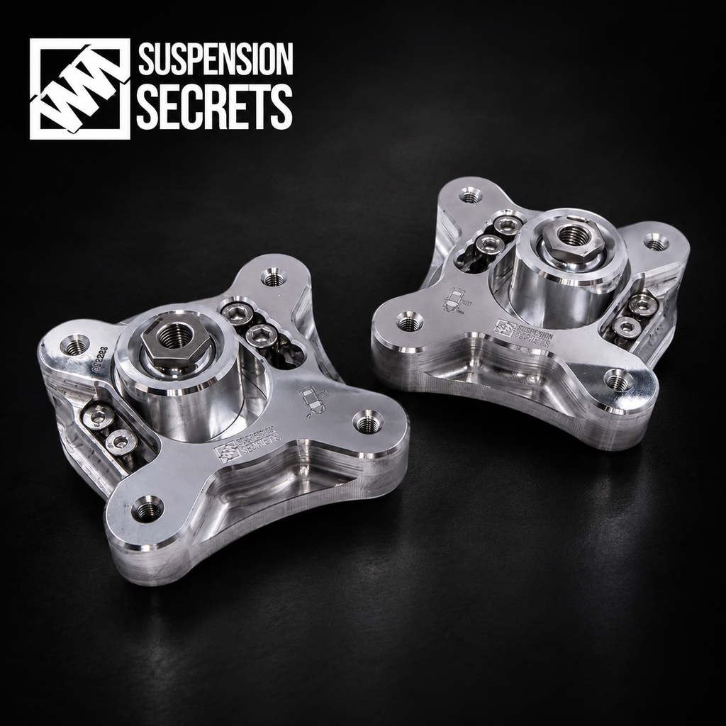 Suspension Secrets Adjustable Camber & Caster Plates - BMW G8X