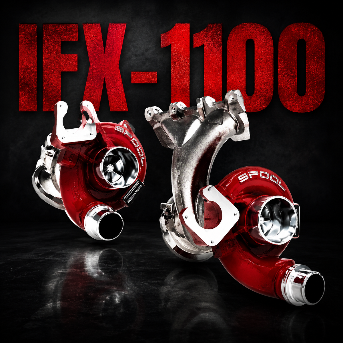 Spool IFX1100 S58 stock-location twin-turbo kit — gallery image 2