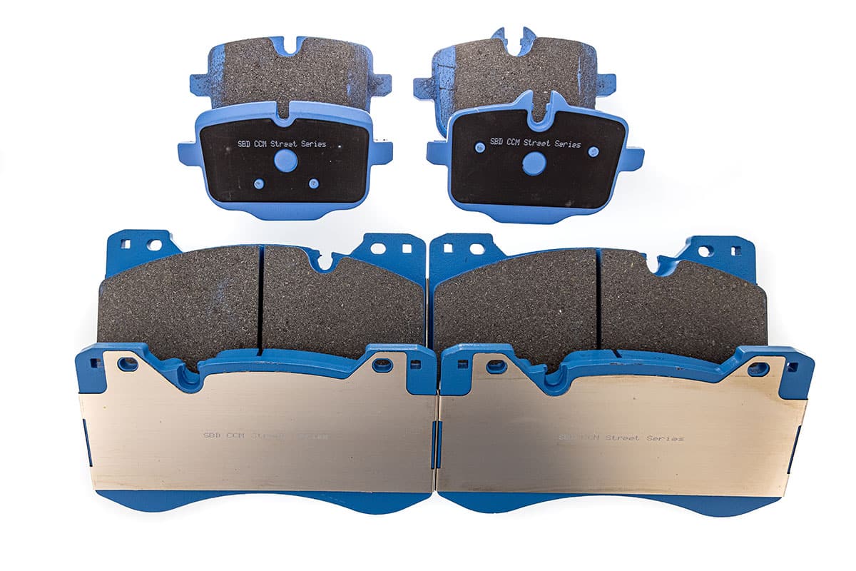 Speed By Design CCM Carbon Ceramic Conversion Brake Pads – BMW G80/G82/G83/G87 - image 1