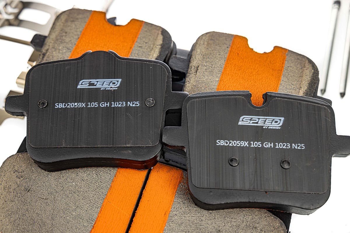 Speed By Design Ceramic Brake Pads – BMW F95 X5 M / F96 X6 M – original Speed By Design product image