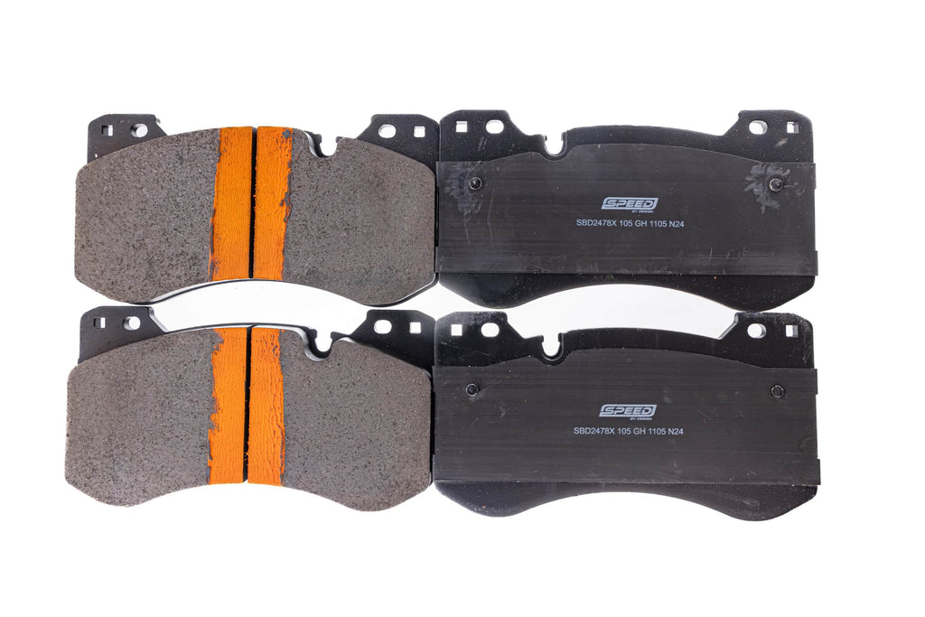 Speed By Design Ceramic Brake Pads for Iron Rotors – BMW G80/G81/G82/G83/G87 - image 2