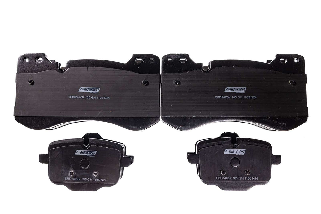 Speed By Design Ceramic Brake Pads for Iron Rotors – BMW G80/G81/G82/G83/G87 – original Speed By Design product image