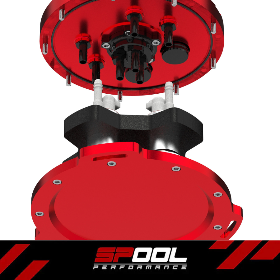 Spool Performance split fuel surge tank internal DI and PI circuit detail