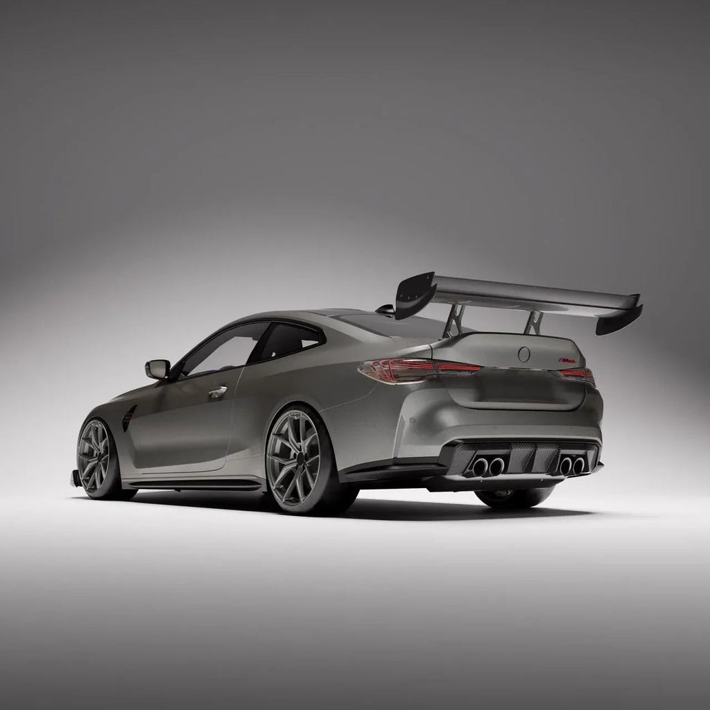 Vulcan Alpha Carbon-Fibre Dual-Element Wing with DRS – BMW G82 M4 - image 6