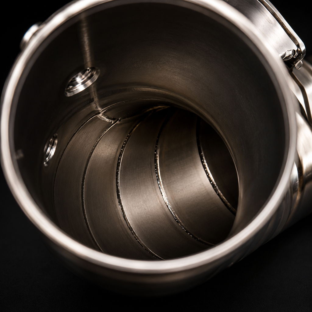 JDY BMW G8X S58 Titanium Charge Pipe