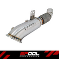 Spool 4.5-inch stainless-steel race downpipe for BMW B58