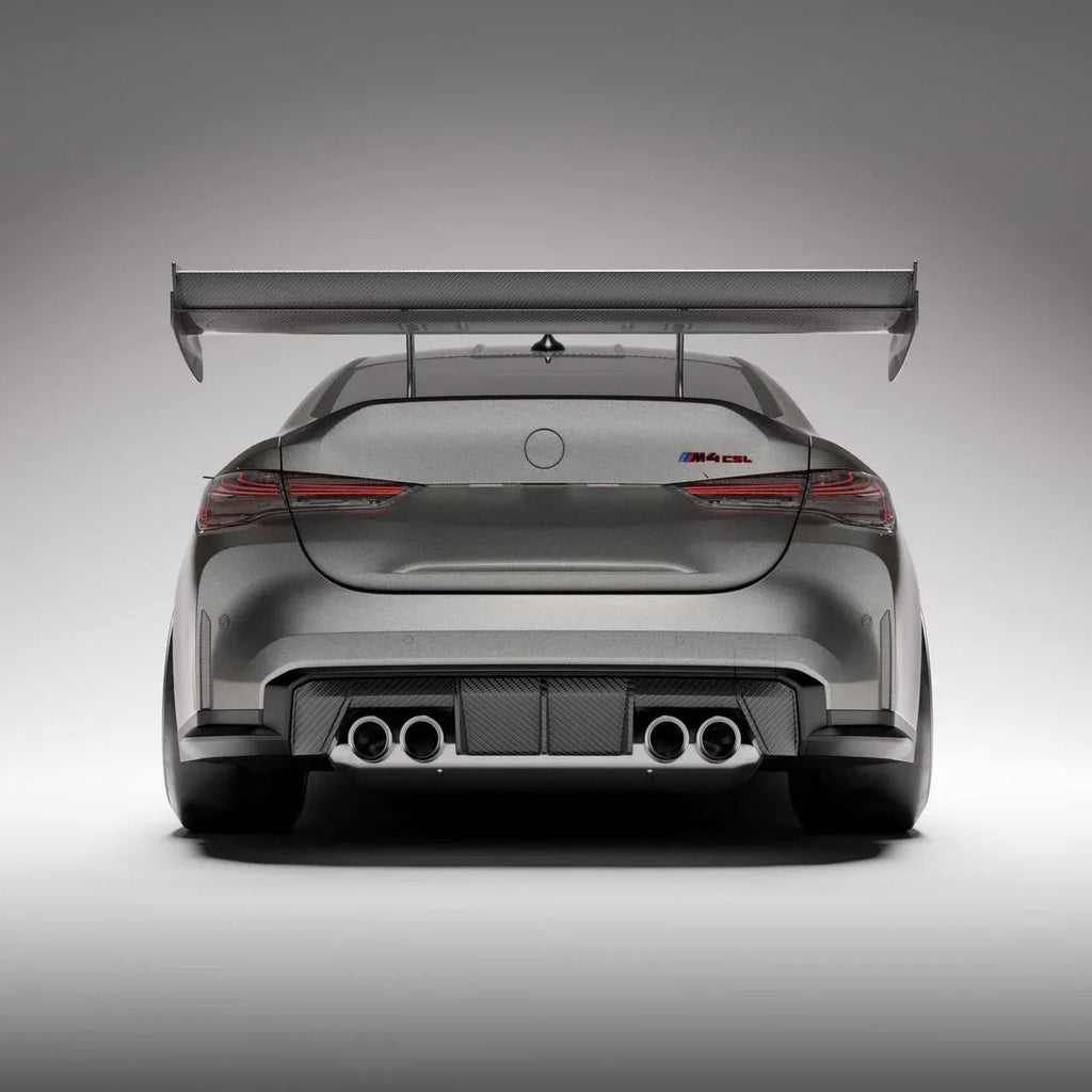 Vulcan Alpha Carbon-Fibre Dual-Element Wing with DRS – BMW G82 M4 - image 3