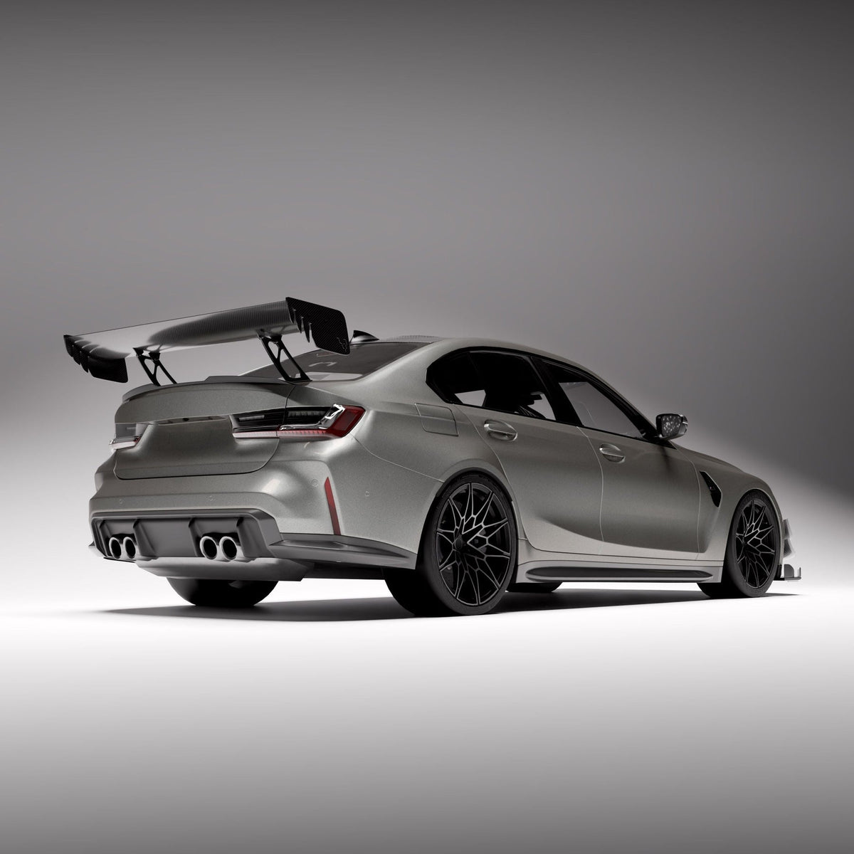 Vulcan Alpha Carbon-Fibre Single-Element Wing – BMW G80 M3 - image 4