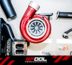 Spool BMW B58 Gen 1 billet-manifold top-mount turbo kit gallery image
