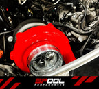Spool BMW G30 540i B58 billet top-mount turbo system detail