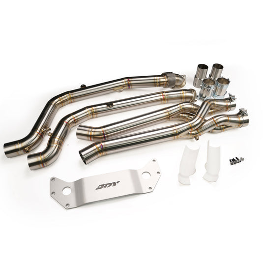 JDY S58 equal-length midpipe optional supplied-and-fitted upgrade