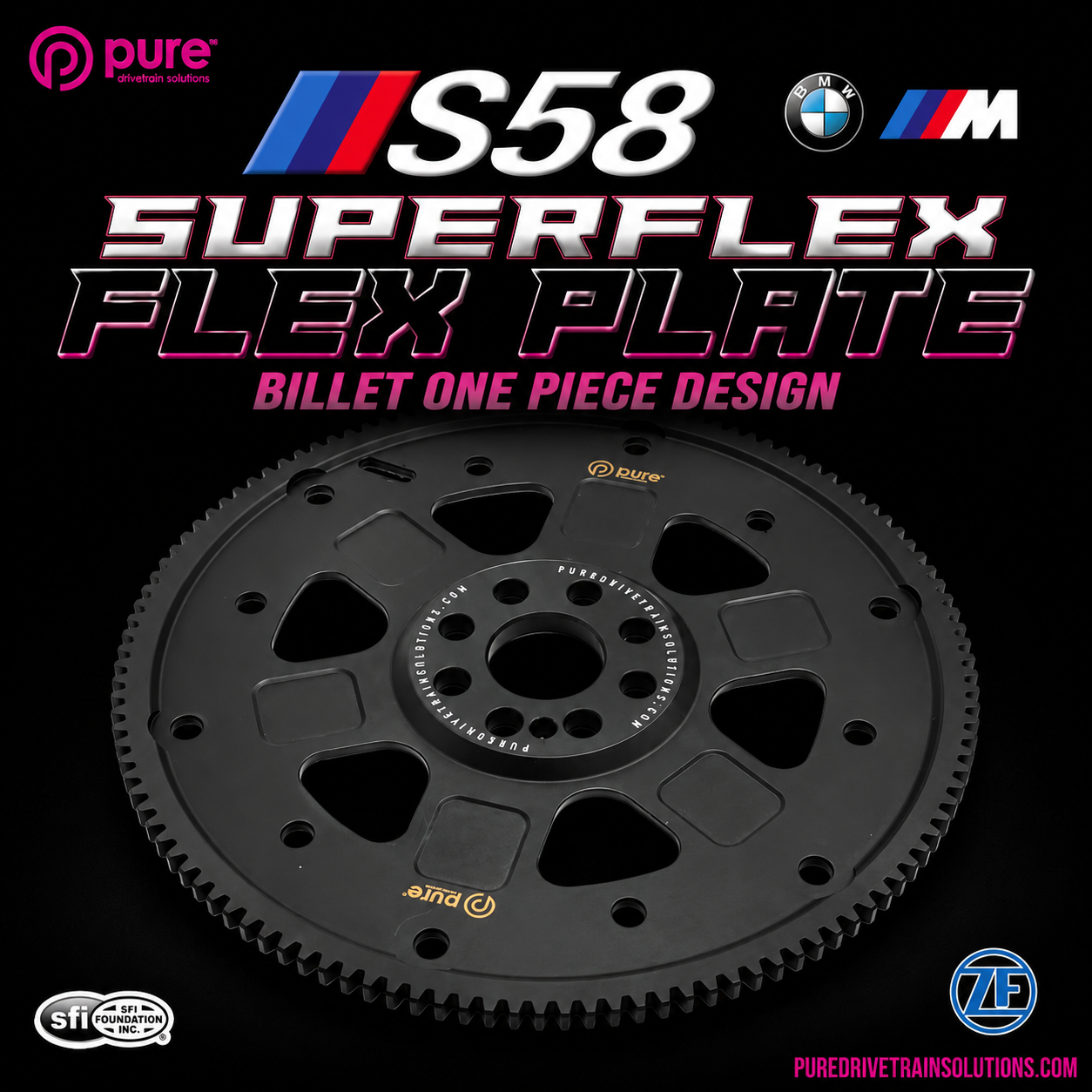 S58 BMW BILLET FLEXPLATE
