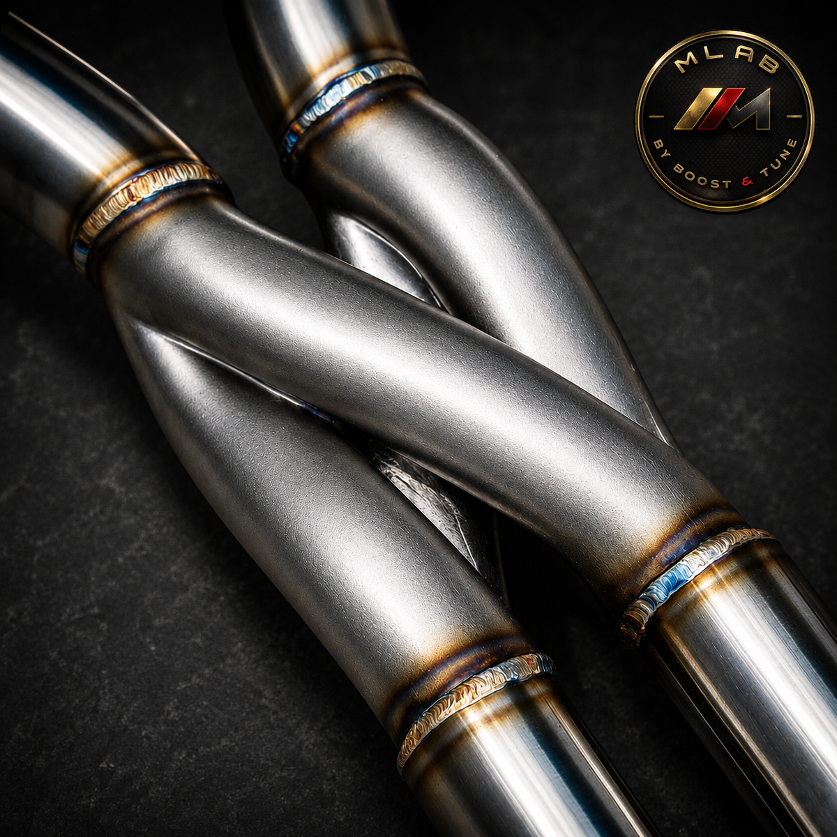 BTS Z-Style Crossover Equal-Length Midpipe – SS304 — detail image 5