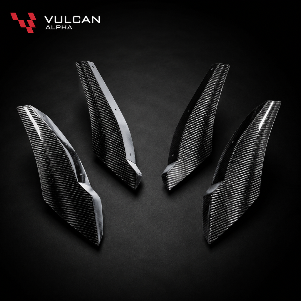 Vulcan Alpha Carbon-Fibre Canards – BMW G87 M2