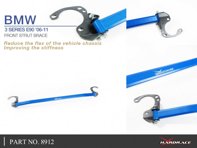 Hardrace Front Strut Bar – BMW 3 Series E90, E91, E92, E93 (8912)