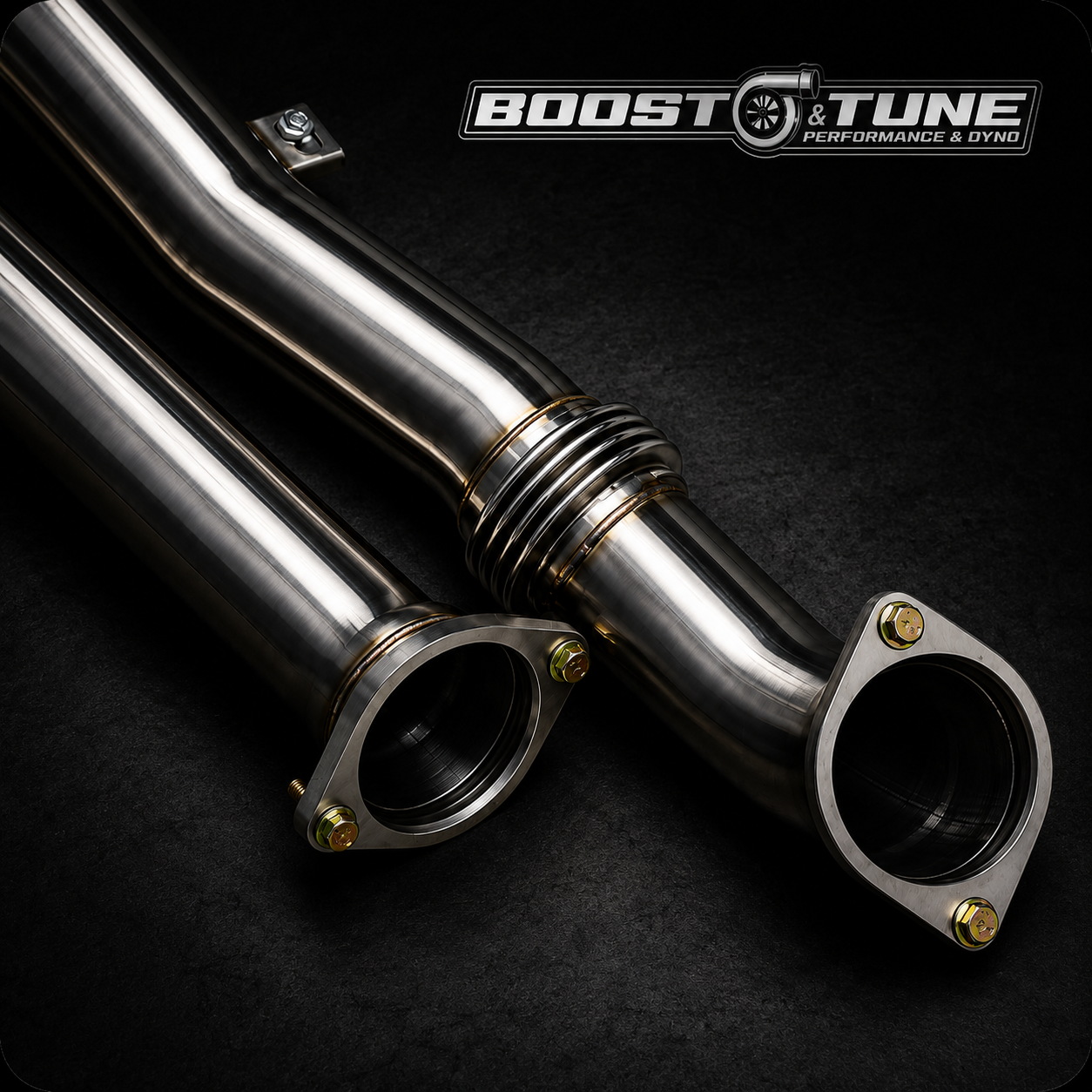 BTS Z-Style Crossover Equal-Length Midpipe – SS304