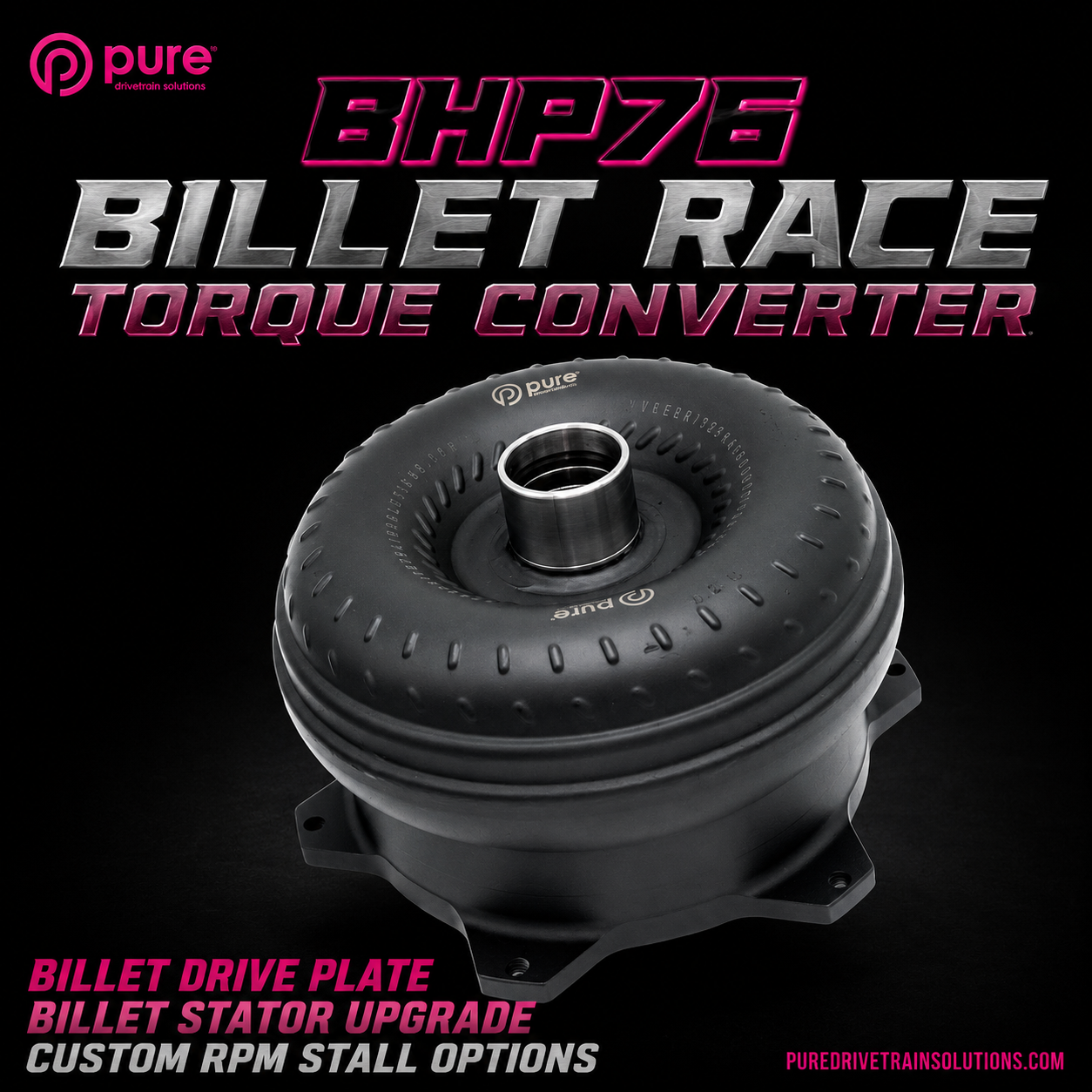 Pure ZF8HP Billet Race Torque Converter