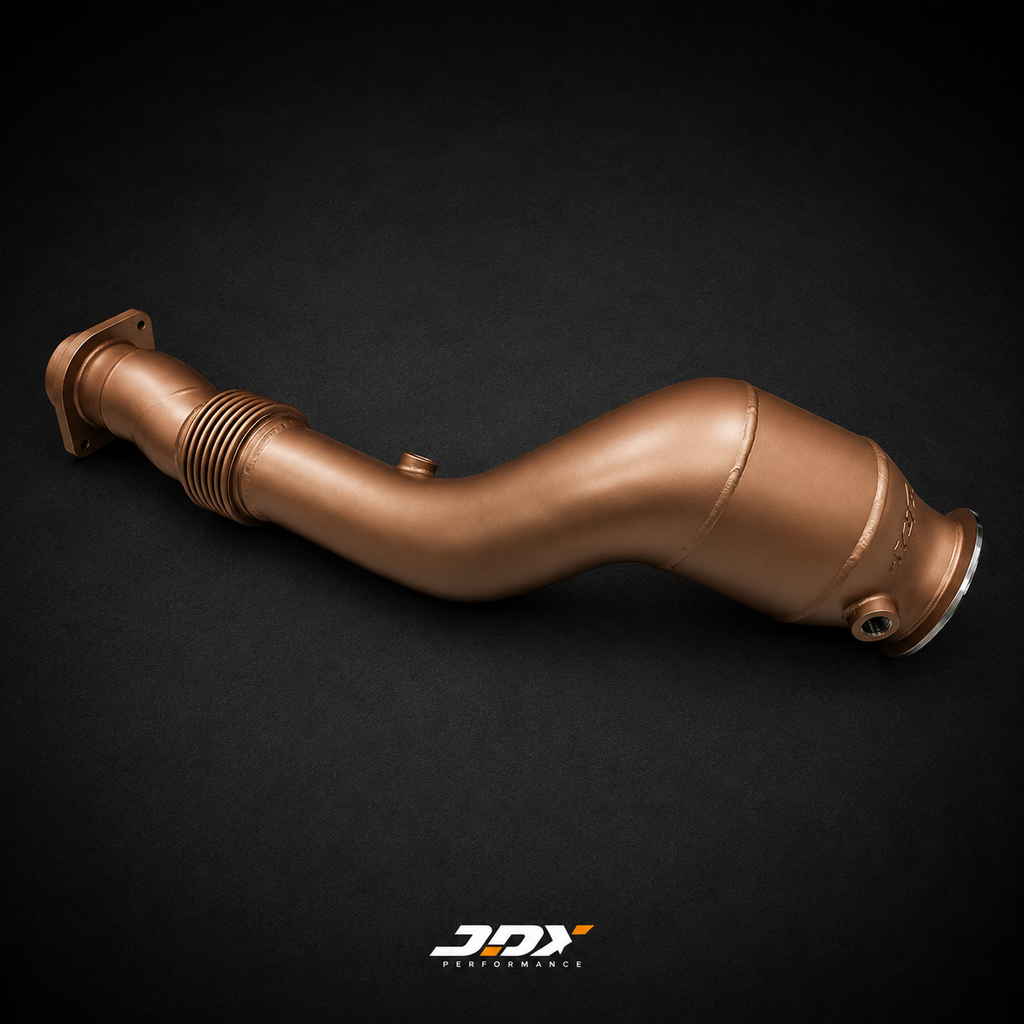 JDY BMW G8X S58 4-Inch Ceramic-Coated Downpipes