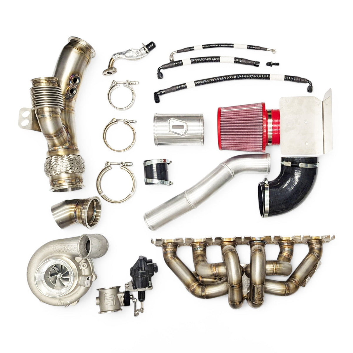 Walton Motorsport BMW B58 Gen1 Type A Low-Mount Turbo Manifold – original Walton Motorsport product image