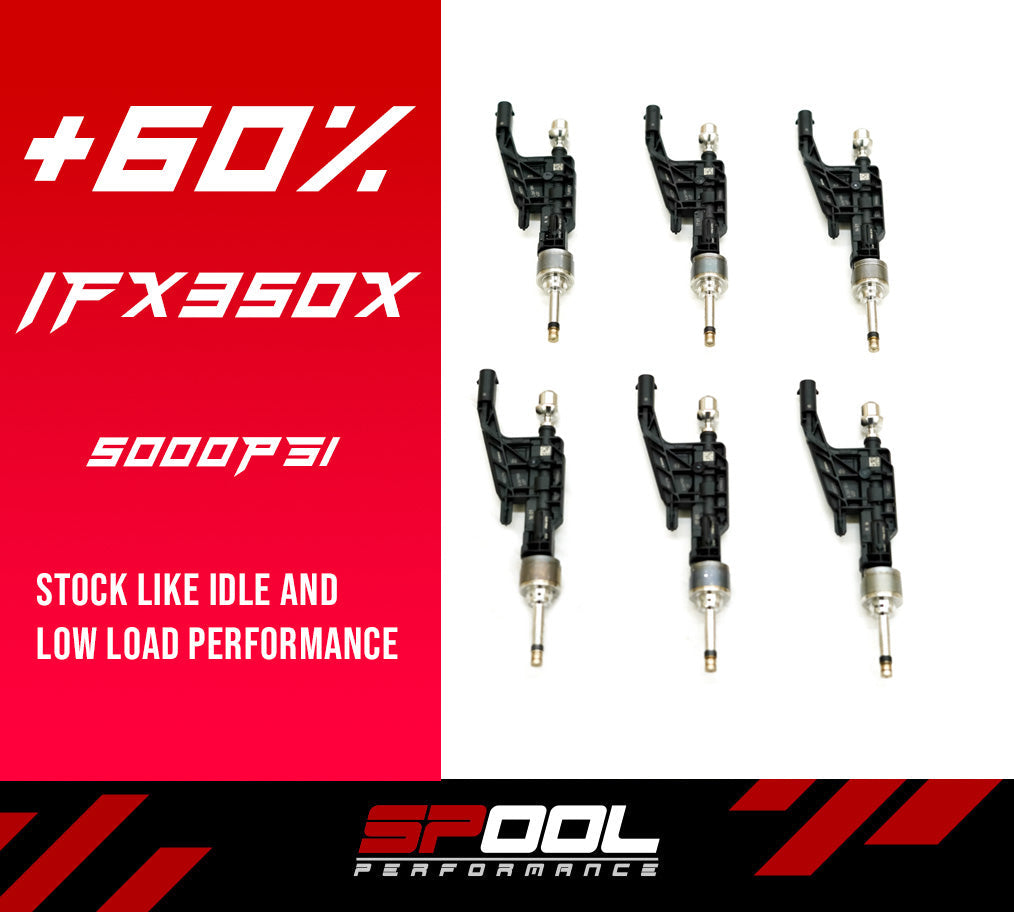 Spool Stage 2 IFX350X direct-injection injectors for BMW B46/B48 Gen 2 official gallery image 1