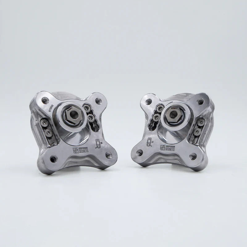 Suspension Secrets Adjustable Camber & Caster Plates - BMW G87 M2 - main product image
