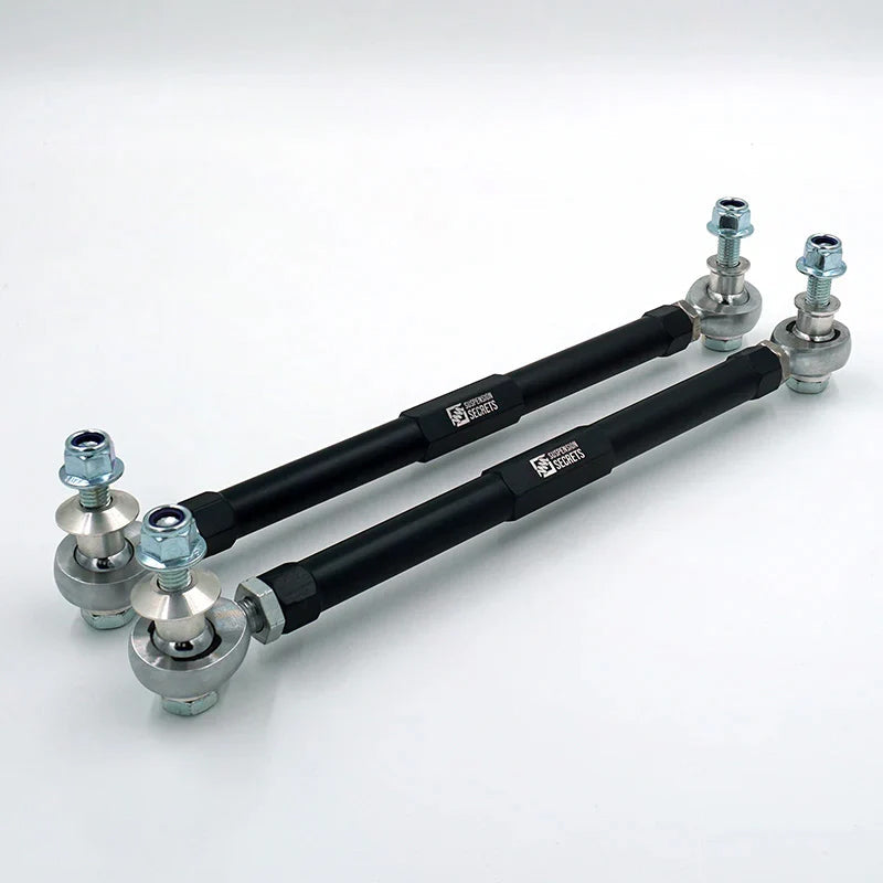 Suspension Secrets Adjustable Front Drop Links / End Links - BMW E46 M3 - main product image