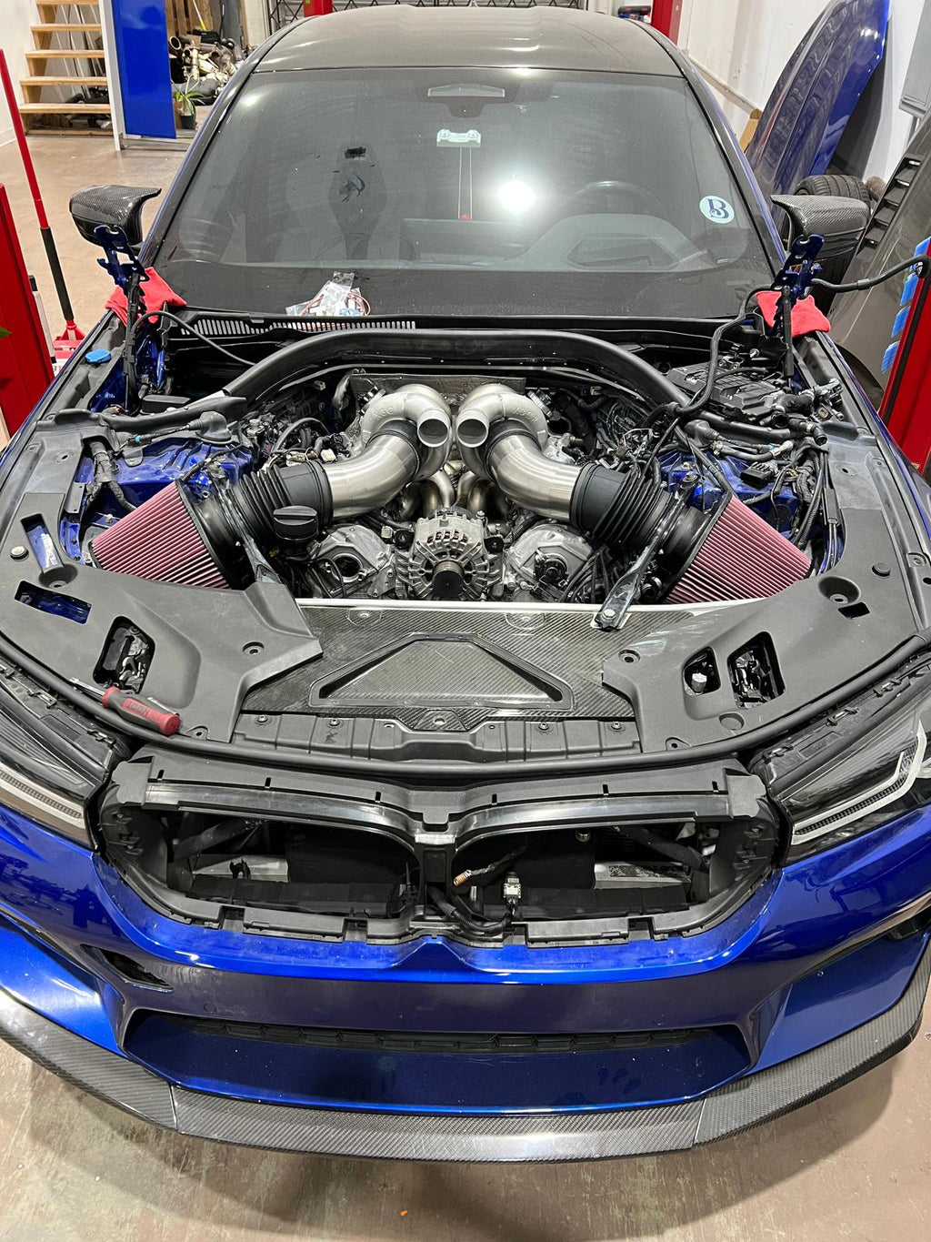 2000WHP capable BMW 4.4tt S63tu4 turbo system