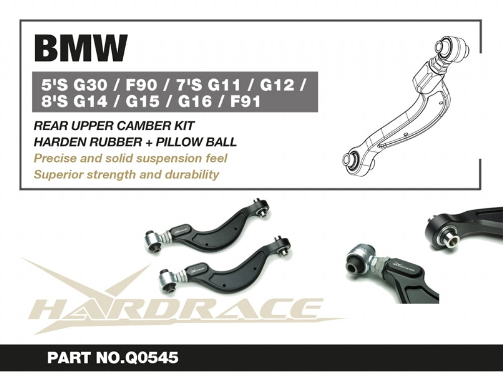 Hardrace Rear Upper Camber Kit – BMW G30, G11, G12, G14, G15, G16 (Q0545)