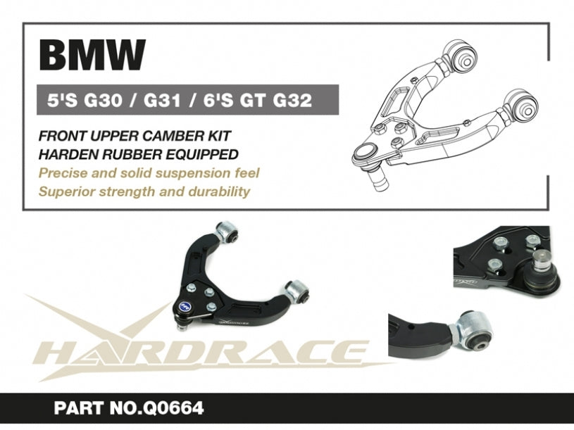 Hardrace Front Upper Camber Kit – BMW G30, G31, G32 (Q0664)