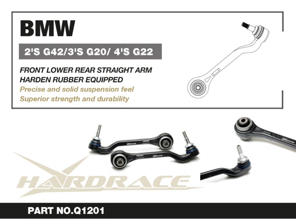 Hardrace Front Lower Rear Straight Arm – BMW G20 / G21, G42, G20, G21, G22, G23, G26 (Q1201)