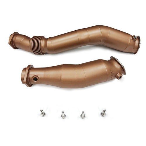JDY G8X S58 downpipes included in MLAB tune and free DME unlock package