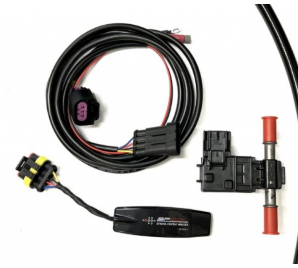 Spool wireless ethanol analyzer application display image for BMW S58