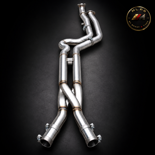 BTS Z-Style Crossover Equal-Length Midpipe – SS304 — detail image 2