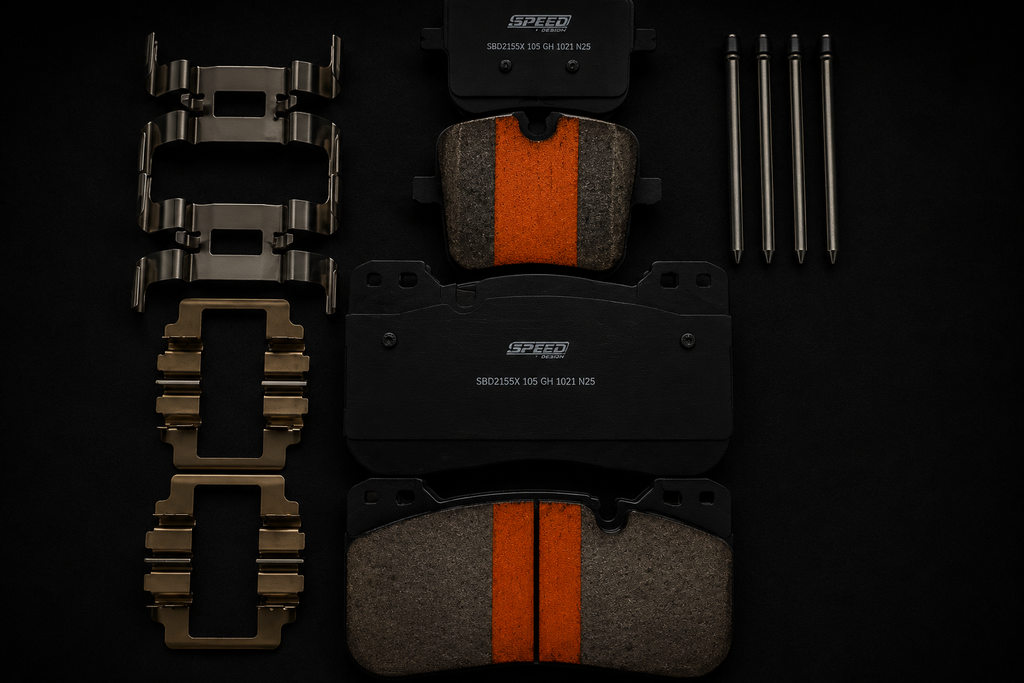 SBD Ceramic Brake Pads – BMW X5M/X6M F95/F96 Iron Rotors